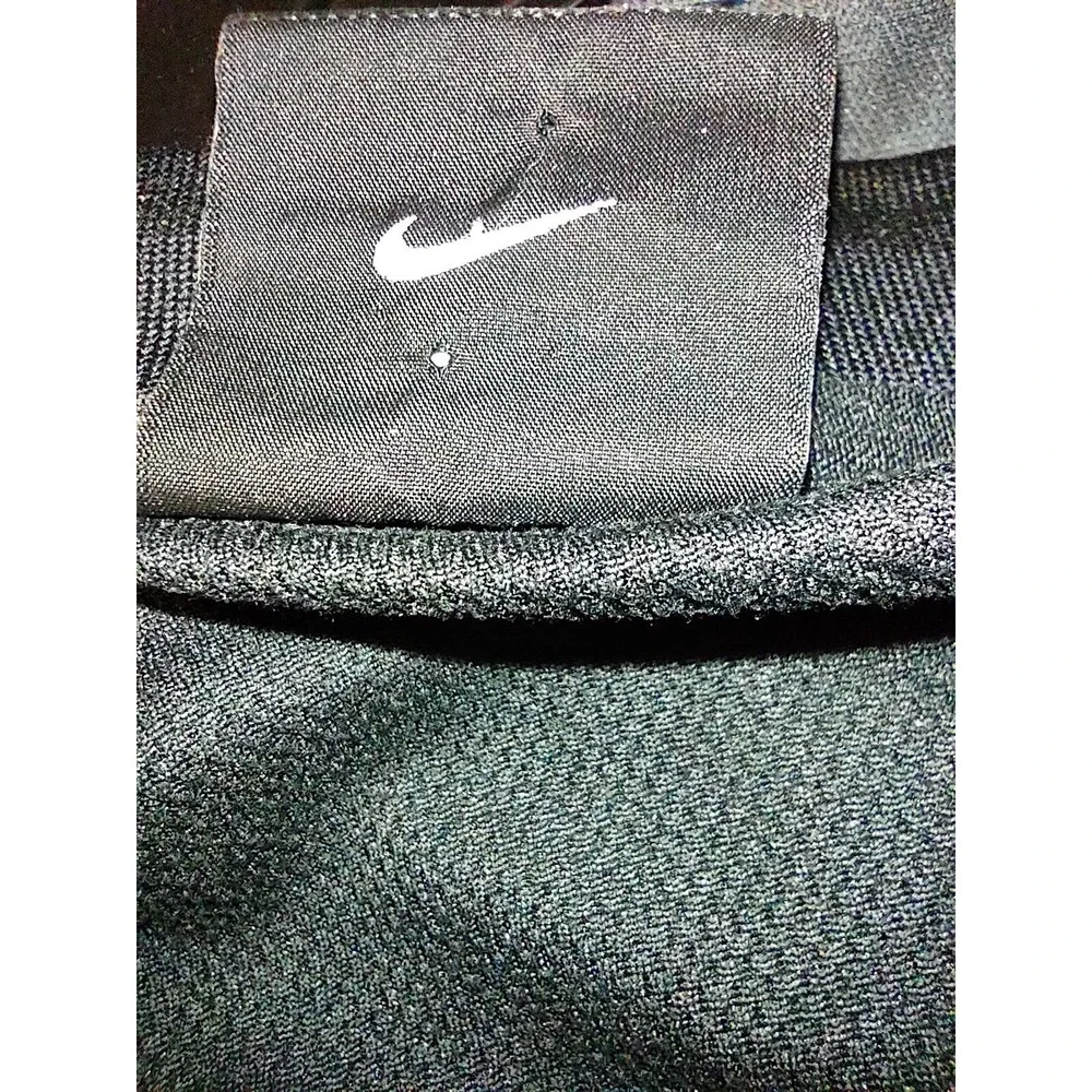 Nike Polo Shirt Men's XL Royal Heirs Logo Black Golf Athleisure  Short Sleeve
